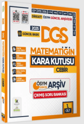 Karakutu Yayın 2025 DGS Matematiğin Kara Kutusu 1. Cilt Konu Özetli Dijital Çözümlü ÖSYM Çıkmış Soru Havuzu Bankası - 1