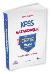 Karakutu Yayın 2025 KPSS Vatandaşlık Cepte Konu-Soru-Cevap ÖSYM Analiz Serisi - 1