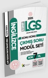 Karakutu Yayın 2025 LGS 8. Sınıf İngilizce Konu Konu Son 7 Yıl MEB Çıkmış Soru Modül Seti - 1