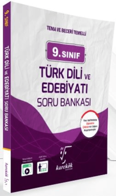 Karekök Yayıncılık 9. Sınıf Türk Dili ve Edebiyatı Soru Bankası - 1