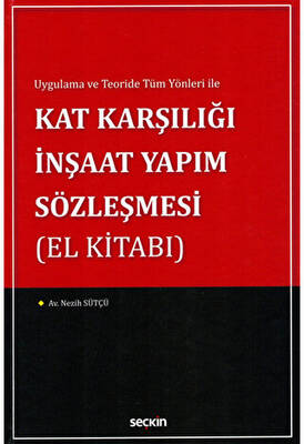 Kat Karşılığı İnşaat Yapım Sözleşmesi El Kitabı - 1