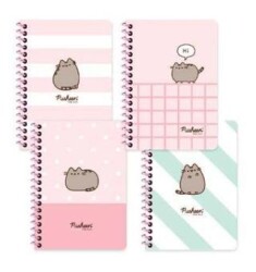 Keskin Color Pusheen A6 80 Yaprak Çizgili Spiralli Bloknot - 1