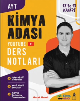 Kimya Adası Kimya Adası AYT Kimya YouTube Ders Notları - 1