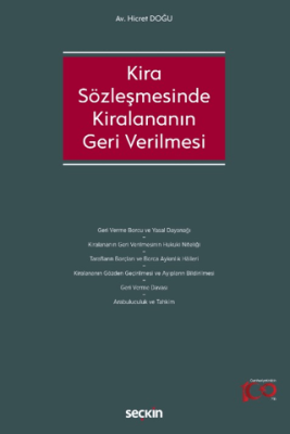 Kira Sözleşmesinde Kiralananın Geri Verilmesi - 1