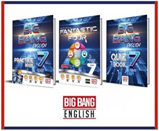 Kırmızı Beyaz Yayınları 7. Sınıf Big Bang English 3`lü Set - 1