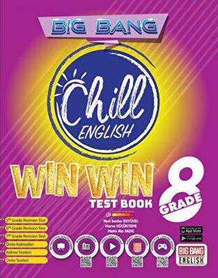 Kırmızı Beyaz Yayınları 8. Grade Big Bang Chill English Win Win Test Book - 1