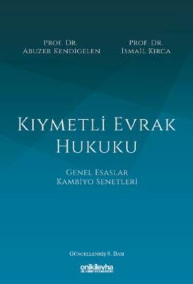 Kıymetli Evrak Hukuku - 1