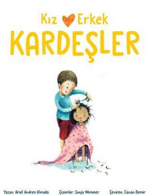 Kız ve Erkek Kardeşler Kardeş Sevgisi - 1