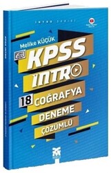 Modus Yayınları KPSS 18 Coğrafya Deneme Çözümlü - 1