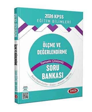 Data Yayınları 2024 KPSS Eğitim Bilimleri Ölçme ve Değerlendirme Tamamı Çözümlü Soru Bankası - 1