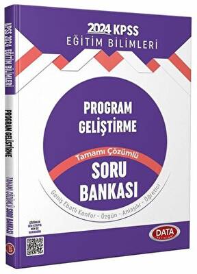 Data Yayınları 2024 KPSS Eğitim Bilimleri Program Geliştirme Tamamı Çözümlü Soru Bankası - 1