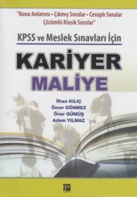 Gazi Kitabevi KPSS ve Meslek Sınavları İçin Kariyer Maliye - 1