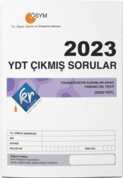 KR Akademi Yayınları 2023 YDT Çıkmış Sorular Tıpkı Basım Kitapçığı - 1