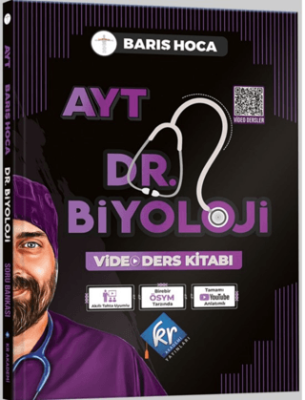 KR Akademi Yayınları Barış Hoca AYT Dr. Biyoloji Video Ders Kitabı - 1