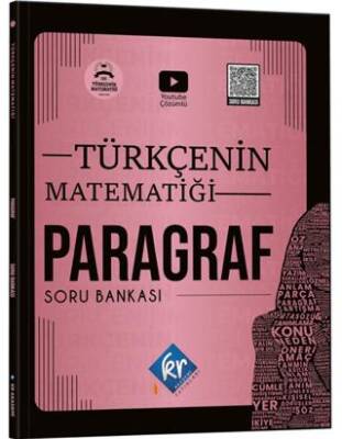 KR Akademi Yayınları Gamze Hoca Türkçenin Matematiği Tüm Sınavlar İçin Paragraf Soru Bankası - 1