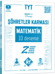 KR Akademi Yayınları TYT Şöhretler Karması Matematik 10 Deneme - 1