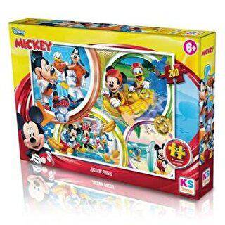 Ks Puzzle Mickey Mouse 200 Parça - 1