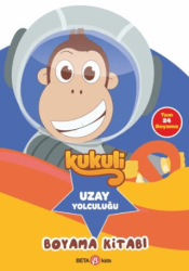 Kukuli Uzay Yolculuğu Boyama Kitabı - 1