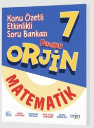 Kurmay Yayınları 7. Sınıf Orjin Matematik Konu Özetli Soru Bankası - 1