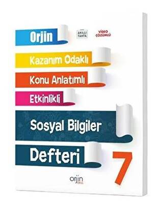 Kurmay Yayınları 7. Sınıf Sosyal Bilgiler Akıllı Defter - 1