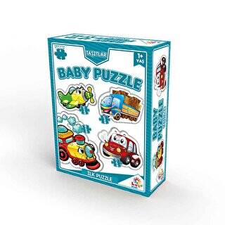 Laço Baby Puzzle Taşıtlar - 1