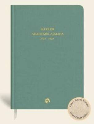 Le Color Keten Akademik Ajanda Limited Edition Ciltli Mint - 1