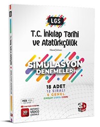 3D Yayınları LGS 3D Simülasyon İnkılap Tarihi ve Atatürkçülük Denemeleri 2023 - 1