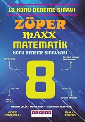 Platon Yayıncılık LGS 8. Sınıf Züper Maxx Matematik Konu Denemeleri - 1