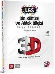 3D Yayınları LGS 3D Din Kültürü ve Ahlak Bilgisi Soru Bankası - 1