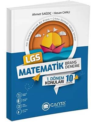 Çanta Yayınları LGS Matematik Branş Deneme - 1