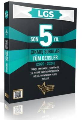 Liderler Karması Yayınları Liderler Karması LGS Son 5 Yıl Tüm Dersler Çıkmış Sorular - 1