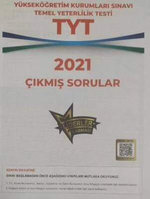 Liderler Karması Yayınları Liderler Karması TYT Çıkmış Sorular 2021 - 1