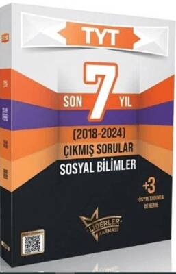 Liderler Karması Yayınları TYT Sosyal Bilimler Çıkmış Sorular Son 7 Yıl Çözümlü - 1