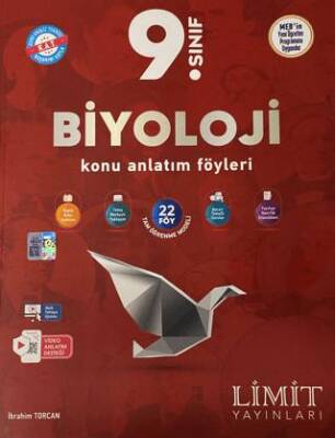 Limit Yayınları 9. Sınıf Biyoloji Konu Anlatım Föyleri - 1