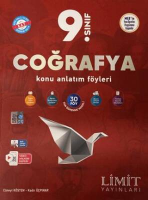 Limit Yayınları 9. Sınıf Coğrafya Konu Anlatım Föyleri - 1