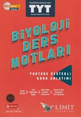 Limit Yayınları TYT Biyoloji Ders Notları - 1