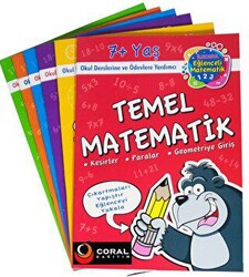 Limon Kids İlkokul Eğlenceli Temel Matematik Seti 7+Yaş 6 Kitap Set - 1