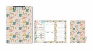 Lizy Ofs806 - Ofs129 - Tkv01 Fil Tasarımlı Planner Set - 1