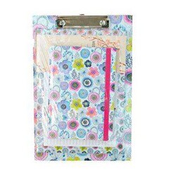 Liz Renkli Çiçekler Sekreterlik-Planner-Defter Set - 1