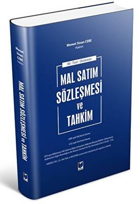 Mal Satım Sözleşmesi ve Tahkim - 1