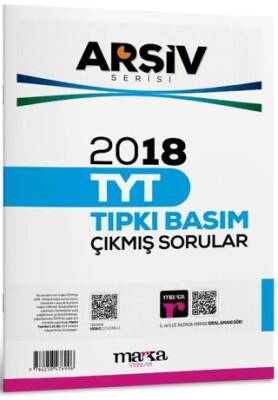 Marka Yayınları 2018 TYT Arşiv Serisi Tıpkı Basım Çıkmış Sorular Tamamı Video Çözümlü - 1