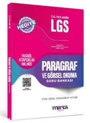 Marka Yayınları 2025 - 5, 6, 7 ve 8. sınıflar için LGS Paragraf ve Görsel Okuma Soru Bankası - 1