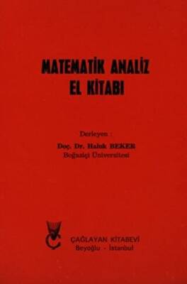 Matematik Analiz El Kitabı - 1