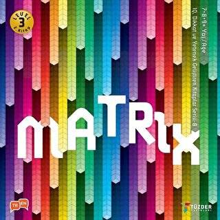 Matrix - IQ Dikkat ve Yetenek Geliştiren Kitaplar Serisi 8 Level 3 7-8-9 Yaş - 1