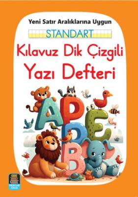 Mercan Okul Yayınları Standart Kılavuz Dik Çizgili Yazı Defteri 16x24 Ebat Yeni Satır Aralıklarına Uygun - 1