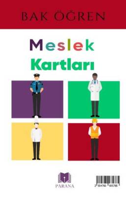 Meslekler - Bak Öğren Kartları - İlk Bilgilerim - 1