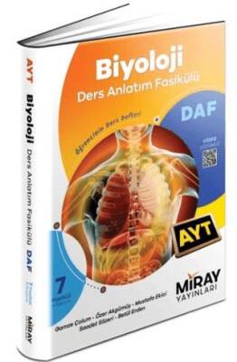 Miray Yayınları AYT Biyoloji Ders Anlatım Fasikülleri - 1