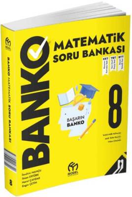 Model Eğitim Yayıncılık 8. Sınıf Banko Matematik Soru Bankası - 1