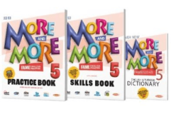 Kurmay Yayınları More and More English 5 Practice Book + Skills Book + Dictionary + Readers - 1