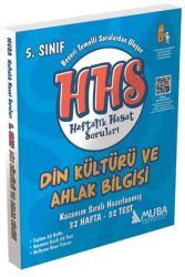 Muba Yayınları 5. Sınıf Din Kültürü Haftalık Hasat Soruları HHS - 1